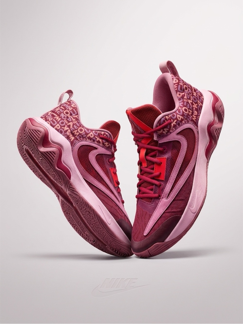 Nike Giannis Immortality 3 Alphabet Bros. Red Berry Men’s size 13 No box!